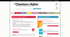 Desktop Screenshot of chantonseneglise.fr